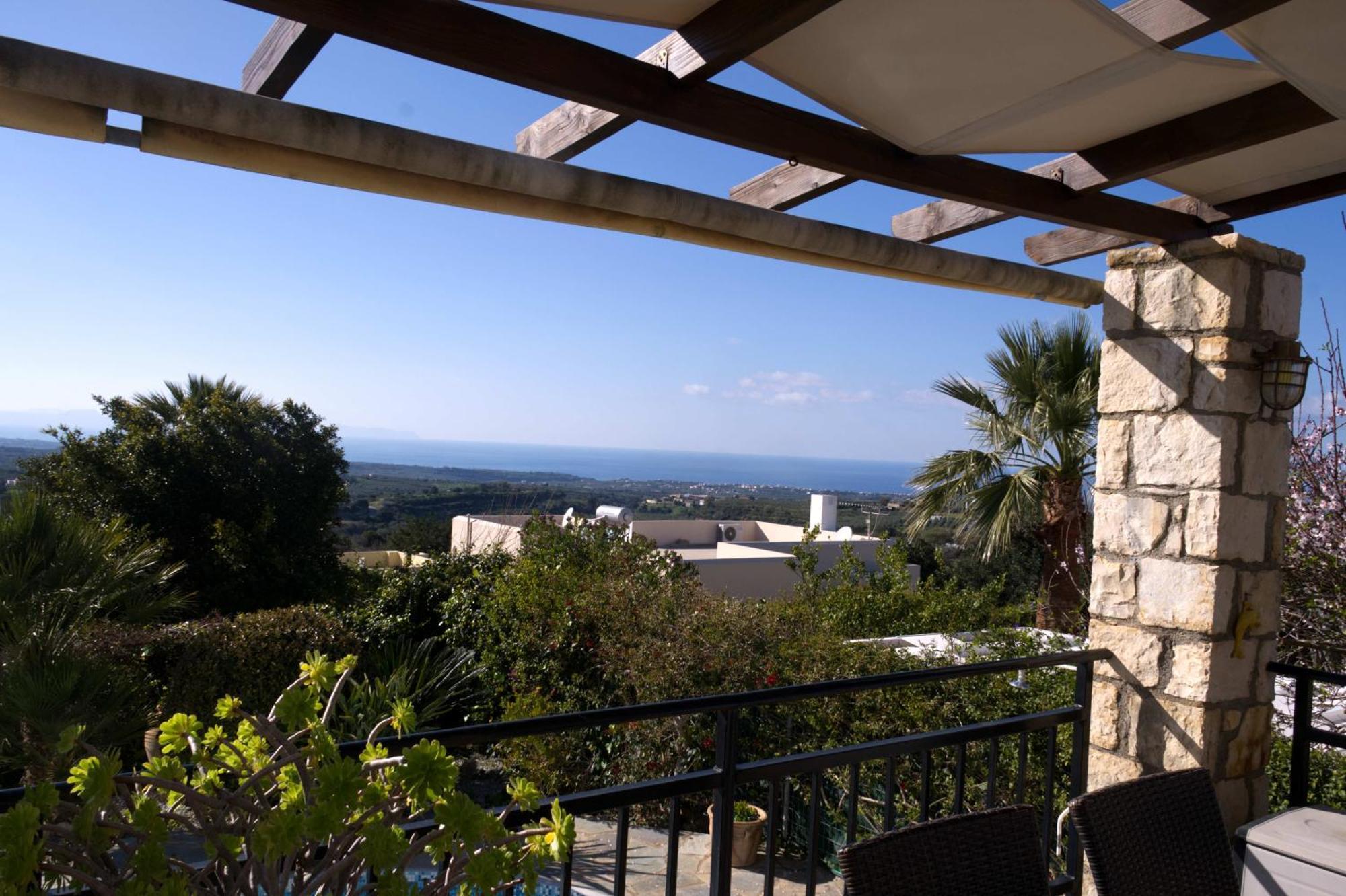 Gemuetliche Villa Mailin Priv. Pool Schoene Aussicht Skouloúfia Екстериор снимка